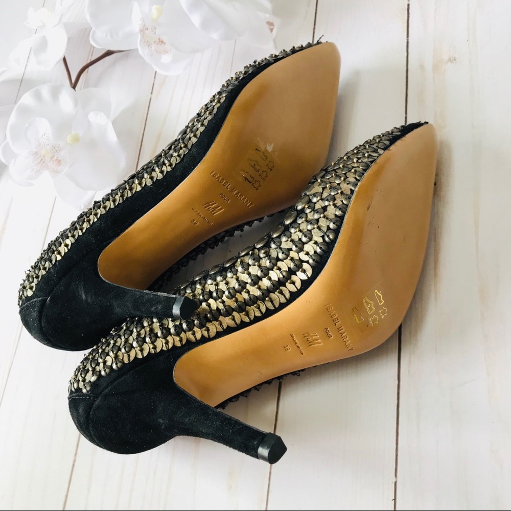 Isabel Marant Embellished Leather Pump - Picture 4 of 7